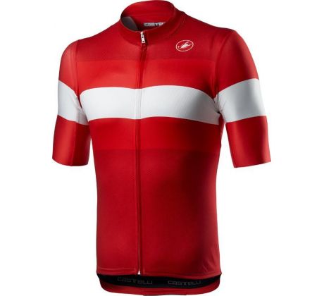 Castelli 21072 LaMITICA pánsky cyklistický dres s krátkym rukávom červená Veľkosti L Zľava 30%