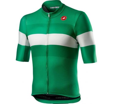 Castelli 21072 LaMITICA pánsky cyklistický dres s krátkym rukávom zelená -30% veľkosť L