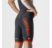 Castelli 22003 COMPETIZIONE KIT pánske krátke cyklistické nohavice s trakmi 123 čierna/červená
