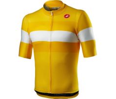 Castelli 21072 LaMITICA pánsky cyklistický dres s krátkym rukávom žltá Zľava-25%