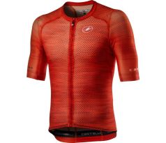 Castelli 21012 CLIMBER 'S 3.0 pánsky cyklistický dres s krátkym rukávom červeno orandžová veľkosti M Zľava -30%