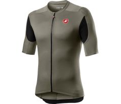 Castelli 20017 SUPERLEGGERA 2 Pánsky cyklo dres s krátkym rukávom zelená kôraVeľkosť L Zľava 30%