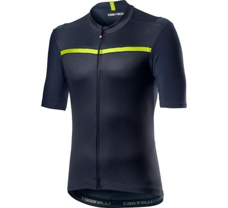 Castelli 20023 UNLIMITED Pánsky cyklo dres s krátkym rukávom tmavá oceľová modrá Veľkosť L Zľava 30%