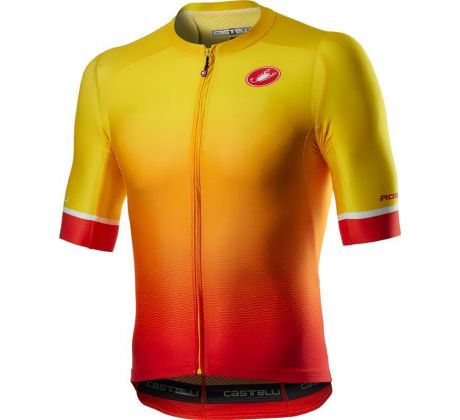 Castelli 20011 AERO RACE 6.0 Pánsky cyklo dres s krátkym rukávom západ slnka veľkosti L a XXL zľava -30%