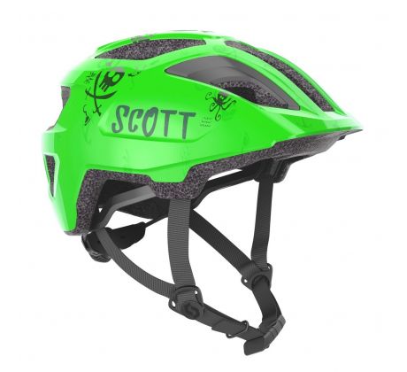 2021 DETSKÁ CYKLISTICKÁ PRILBA SCOTT SPUNTO KID fluo green