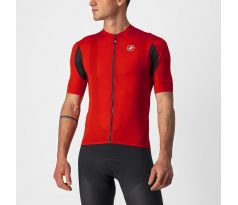 Castelli 20017 SUPERLEGGERA 2 Pánsky cyklo dres s krátkym rukávom Farba: 023 červená Zľava -25%