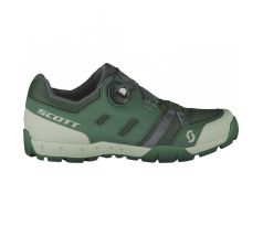 SCOTT SPORT CRUS-R BOA Cyklistické topánky dark green/light green