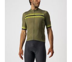 Castelli 22020 GRIMPEUR pánsky cyklistický dres s krátkym rukávom Farba: 983 machová veľkosť M a XL