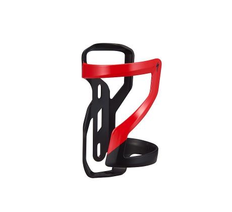 ZEE CAGE II SIDE LOADING RIGHT Matte Black/Flo Red