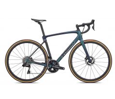 2022 SPECIALIZED SW ROUBAIX Green Pearl/Carbon Fade/Silver Dust/Black Chrome/Black Reflective/Red Pearl veľkosť 58 SKLADOM