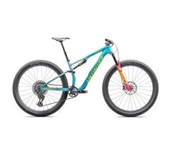 Specialized Epic 8 Pro Gloss Lagoon Blue / Liquid Metal / Yellow veľkosť XL