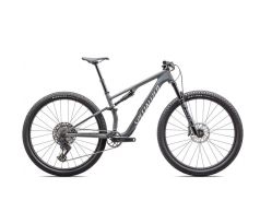 2025 Specialized EPIC 8 COMP Gloss Ashen Gray / White Elektronické radenie