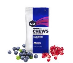 GU Energy Chews 60 g Blueberry Pomegranate