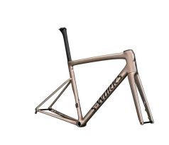 Rám S-Works Tarmac SL8 2025 Gloss Viavi Red Gold Over Silver / Satin Metallic Obsidian