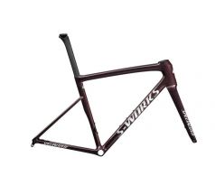 Rám S-Works Tarmac SL8 2025 Gloss Solidity / Red To Black Pearl / Metallic White Silver