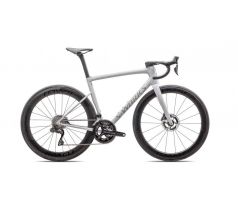 SPECIALIZED S-Works Tarmac SL8 - Shimano Dura-Ace Di2 2025 Gloss Dove Grey / Silver Dust Blurred Impasto / Black Pearl