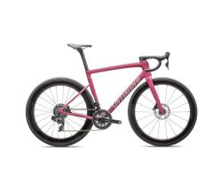 SPECIALIZED Tarmac SL8 Pro - SRAM Force eTap AXS 2025 Satin Pink Tint Over Silver Dust / Silver Dust