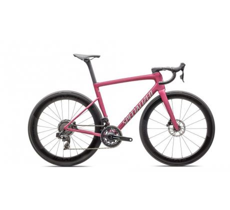 SPECIALIZED Tarmac SL8 Pro - SRAM Force eTap AXS 2025 Satin Pink Tint Over Silver Dust / Silver Dust