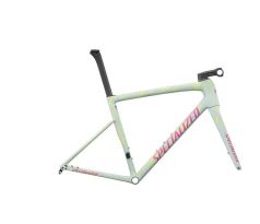 SPECIALIZED Rám Tarmac SL8 2025 Satin Ion Metallic / Sea Foam Strata / Rebel Pink